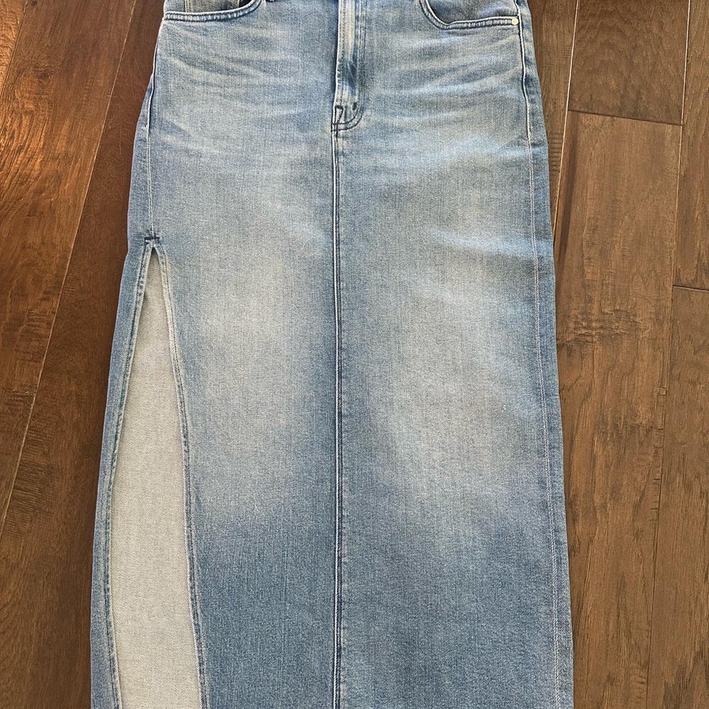 Mother Brand Denim Skirt - Picture 2 of 5